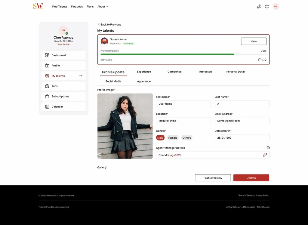 Manage Talent