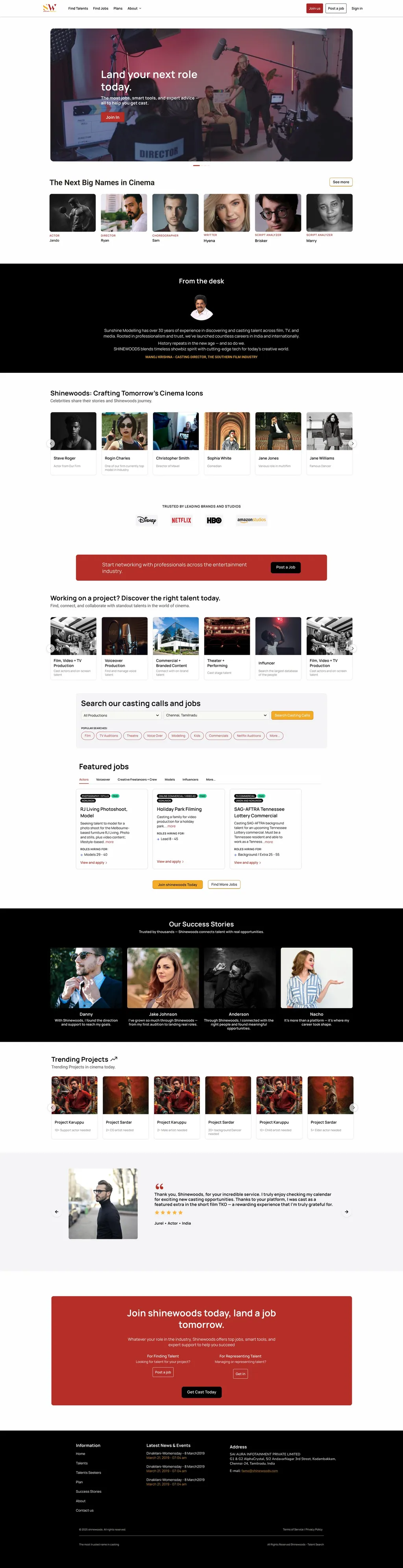 Landing Page
