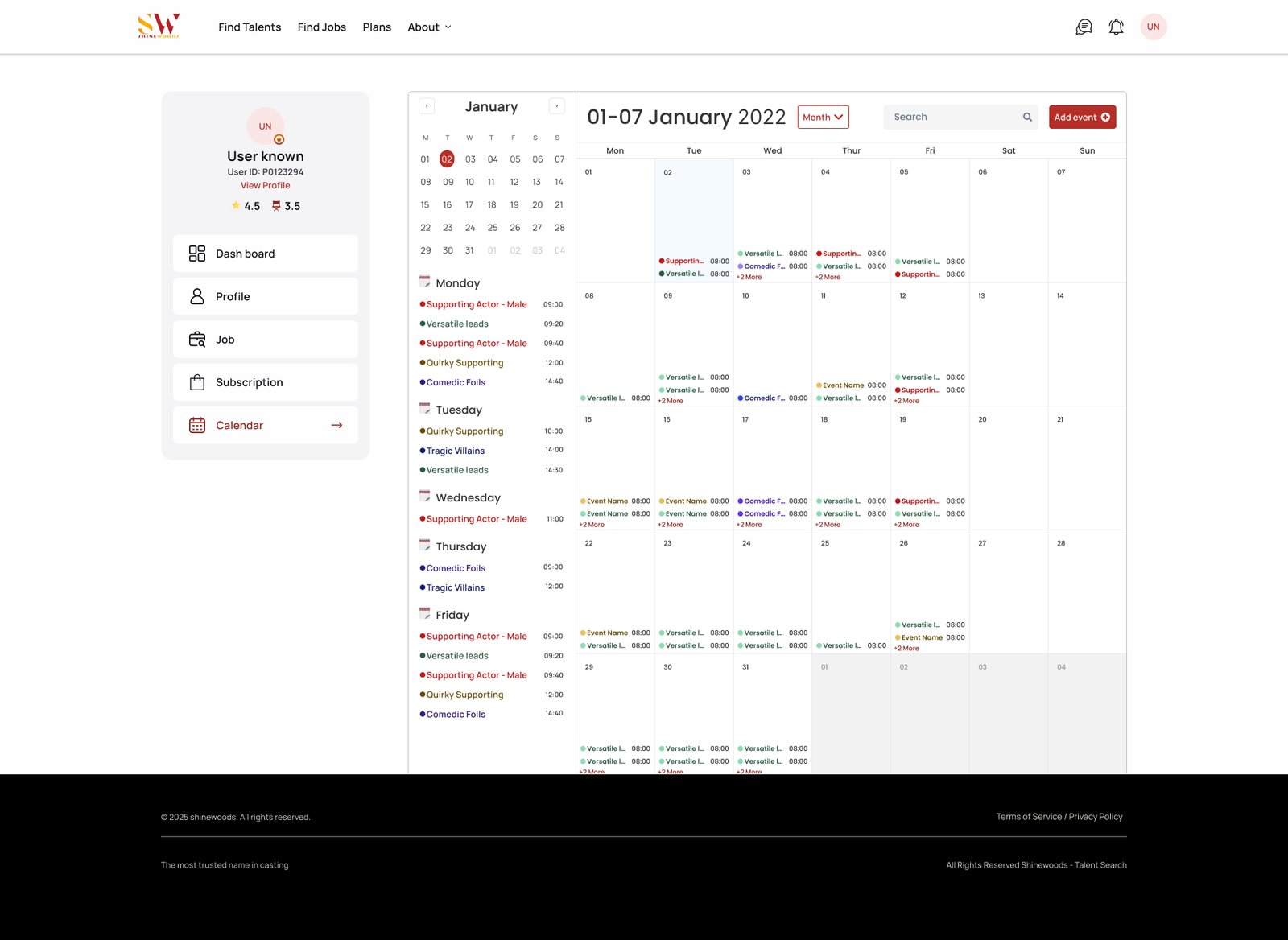 Calendar