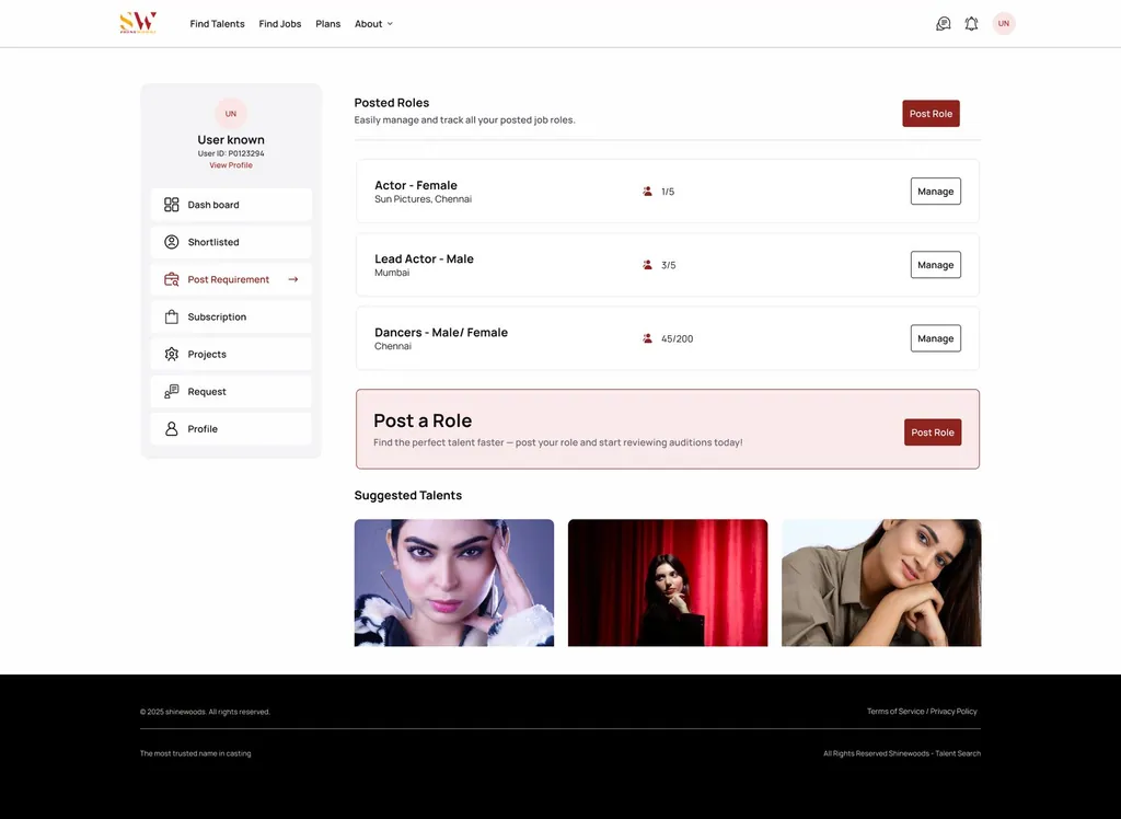 Roles Posted