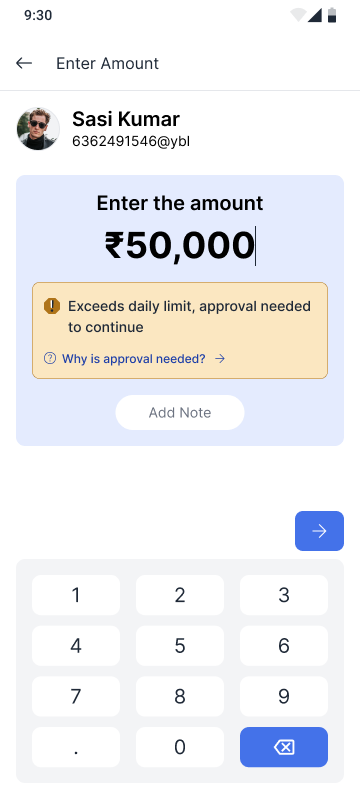 PayNora Caregiver Alerts — high-fidelity screen