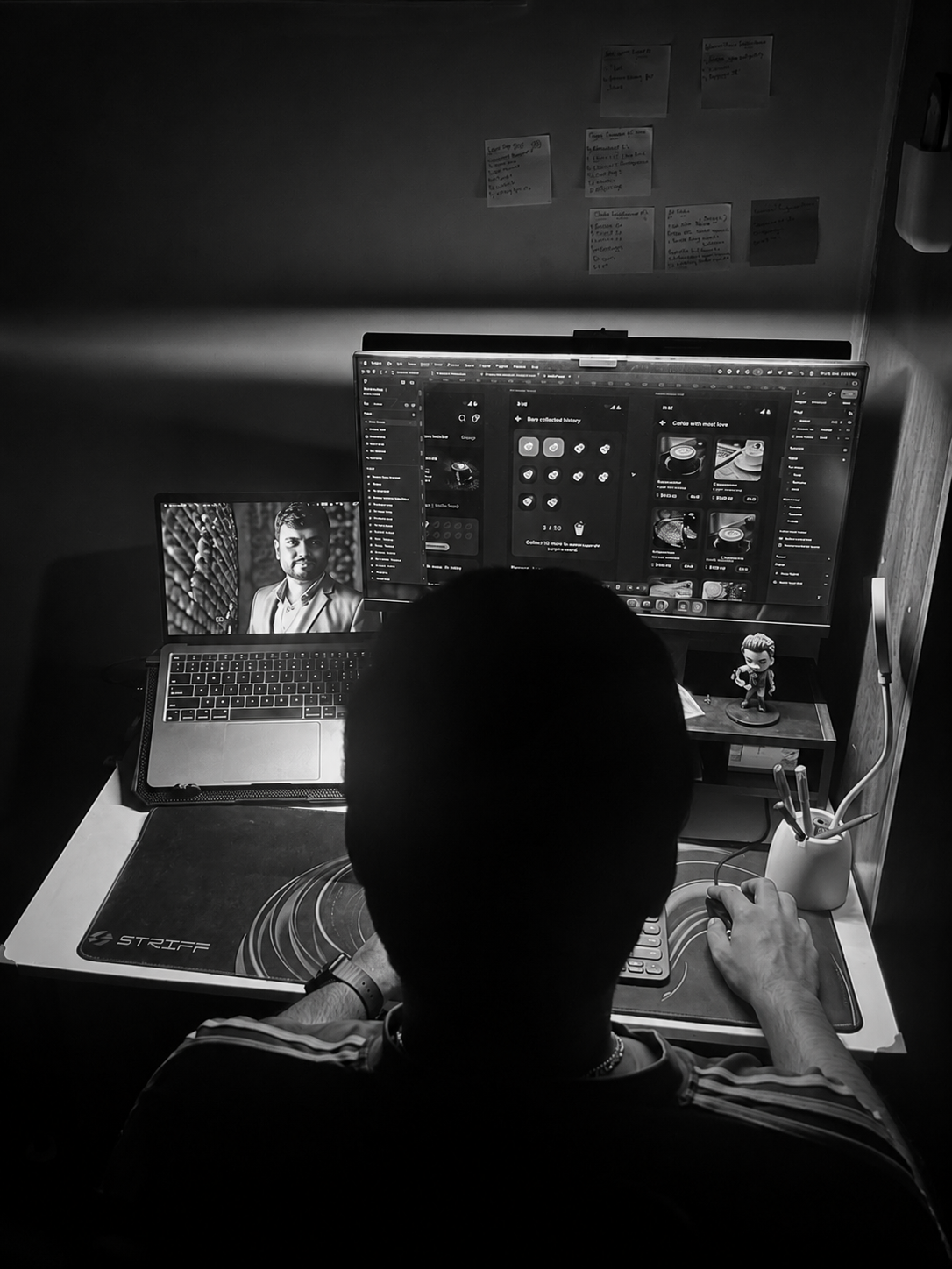 Sureshbabu at work